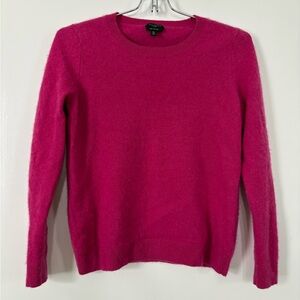 Talbots Women's Pink 100% Pure Cashmere Crew Neck Pullover
Sweater MP Petites